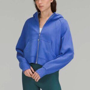 Lululemon Scuba Oversized Full Zip Hoodie Wild Indigo Women's XS/S W3EOZS